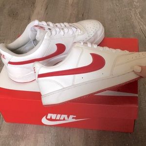 Nike Air Force 1 Red Bottom - Men | Color: White | Size: 9